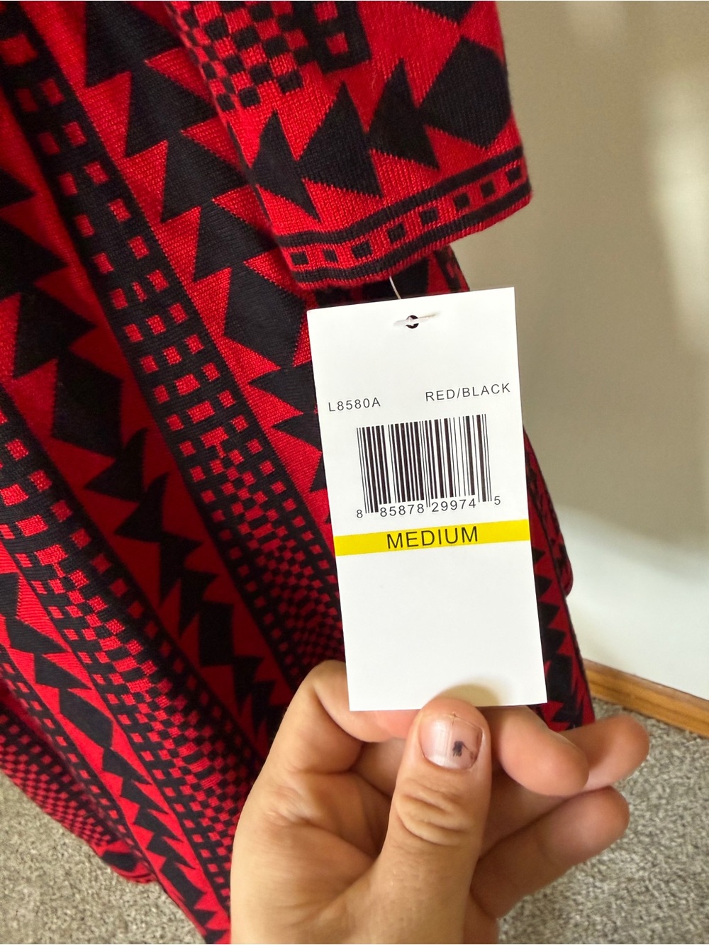 Nina Leonard Geometric Dress NWT MED - Picture 4 of 4
